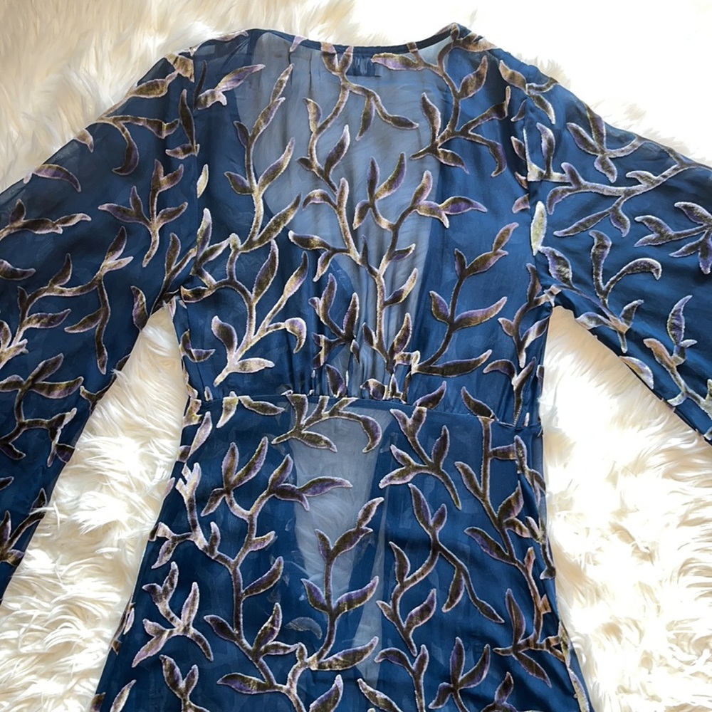 NWOT Show Me Your Mumu Anita Wrap Kimono ~ in The Vinings Burn Out - Picture 10 of 13